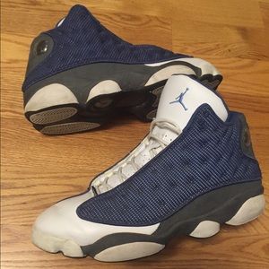USED MENS NIKE AIR JORDAN XIII 13 RETRO FLINT GREY